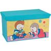 Foldable Toy Chest - - T'CHOUPI - Storage Bench - 55.5 X 34.5 X 34 Cm