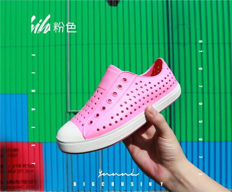 New Unisex Summer Sandals EVA Outdoor Beach Sports Sandals Fashion Versatile Slippers Lightweight Non-slip Hollow Couple Sandals