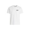 Ss22 Letter Logo Print Crew Neck Cotton Short Sleeve T-Shirt Men Tops White IM00130KJ0035P100