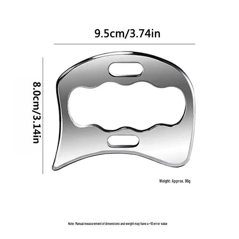 Stainless Steel Gua Sha Board for Full Body Muscle Relaxation and Circulation