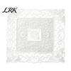 White Lace Doilies for Home Decor Retro Placemat, Floral Doilies, Embroidered Table Mat, Breathable Fabric Tray Cloth Sheer Mesh Doily Tea Cup, Vase,