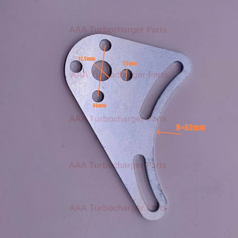 Fe7H-34 Universal Turbo Actuator Bracket suit 34mm adjustable position Multi hole installation bracket AAA Turbocharger Parts