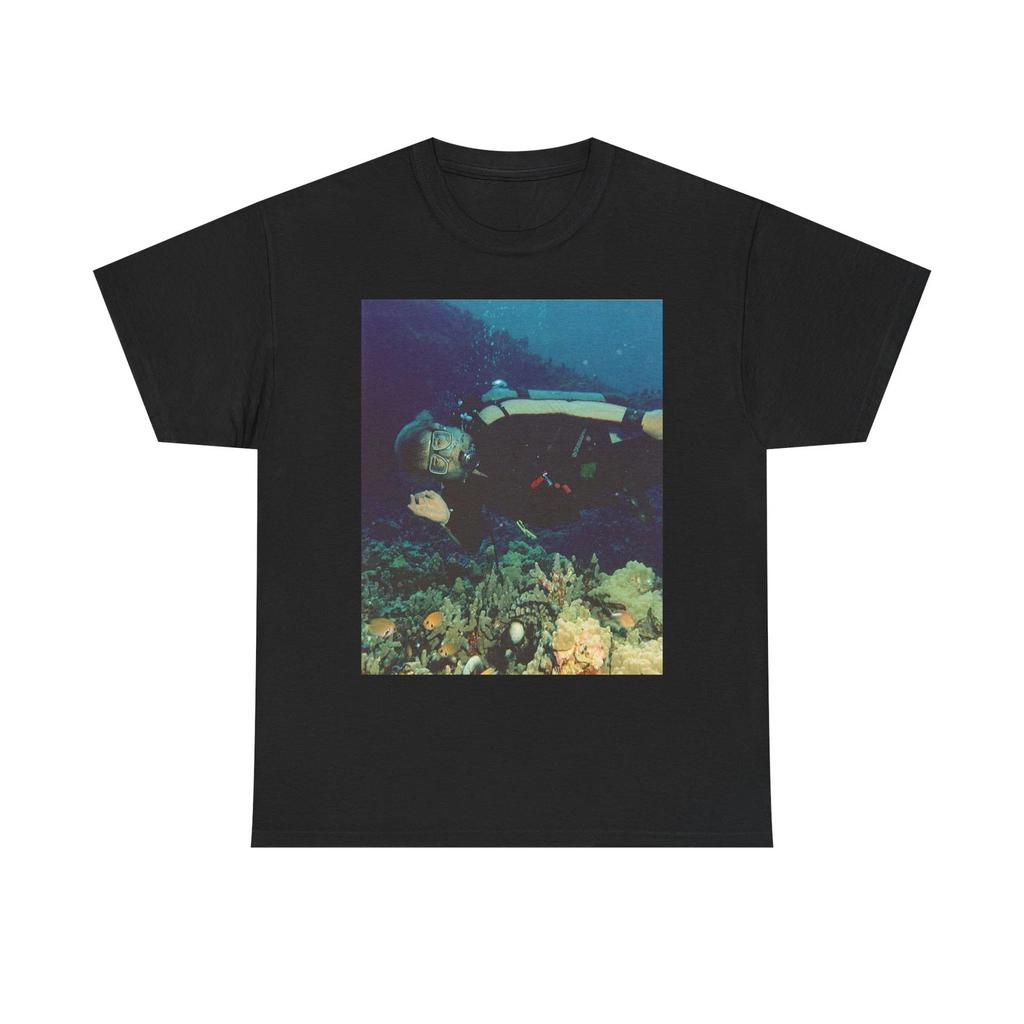 "SCUBA JERRY" Shirt - Grateful Dead Jerry Garcia Scuba Deadhead Shakedown Hippie