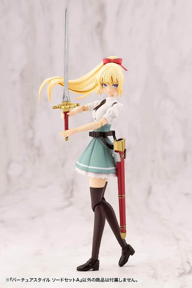 Kotobukiya Modeling Support Goods Virtua Style 01 Sword Set Total Length Approximately Plastic Model M.S.G A, 105mm, Non-Scale