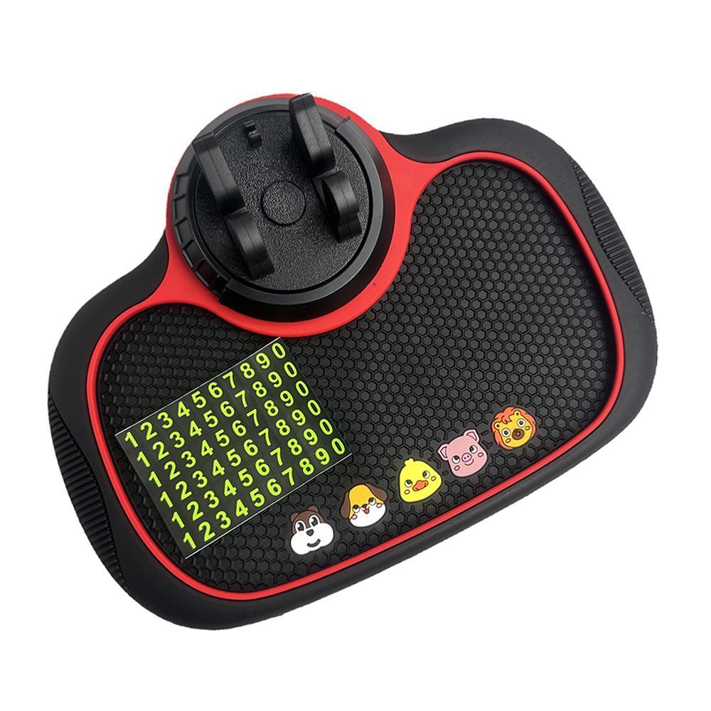 

Многофункциональный автомобильный противоскользящий коврик 3 в 1, держатель для телефона, нескользящий, липкий, нескользящий, держатель для телефона на приборной панели, навигационный держатель со скрытым номером