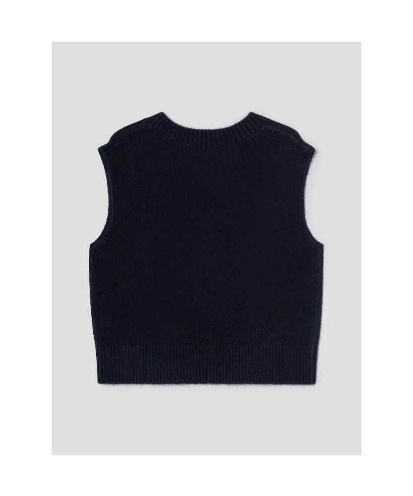 8seconds Soft Touch V-Neck Vest Navy