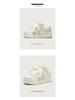 2025 Spring/Summer Trendy Unisex Sneakers - White 'Bread' Style for Men and Women