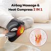 USB Electric Heated Knee Massager Airbag Vibration Heating Knee Pad 3 Modes Adjustable Leg Muscle Massager Knee Relaxation Brace