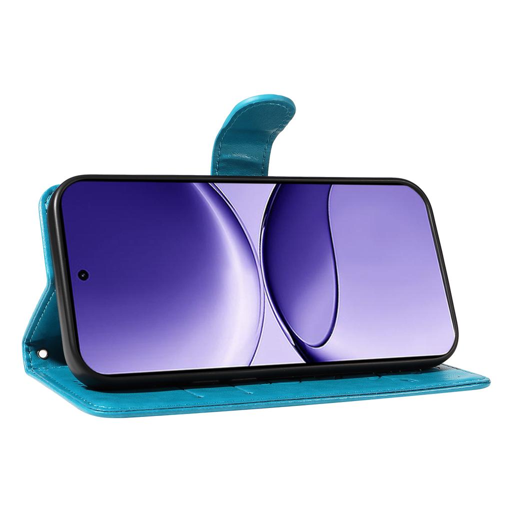 For Xiaomi Poco F7 5G/Xiaomi Redmi Turbo 4 Pro 5G PU Leather Cases Flower Pattern Wallet Stand Phone Cover with Strap