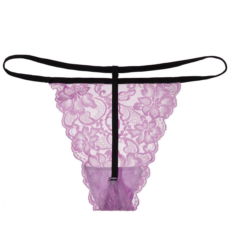 Classic European & American Sexy One-Piece Lace Bikini Thong for Women