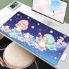 Esports Mouse Pad Computer Smooth Flexible Little Twin Star Office Laptop Rubber Gamer PC Computer Keyboard Pad Kawaii Mosuepad