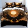 Eagle Sunset Art Decor Soft Comfortable Duvet Cover Bedding Set Included 1*Duvet Cover & 2*Pillowcases, Gift