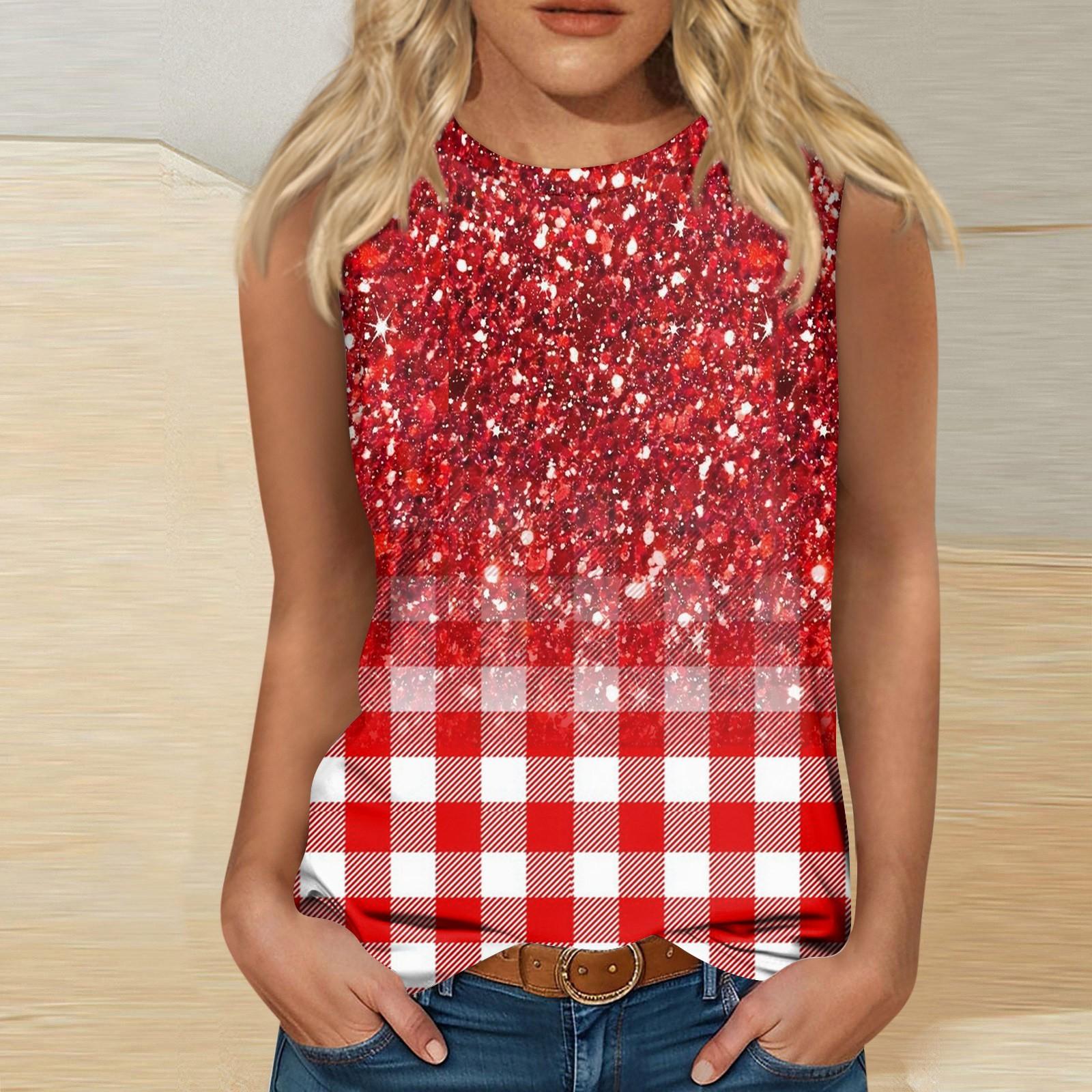 

Жіночі повсякденні топи-туніки, які можна носити з легінсами, сорочками без рукавів, блузками на струмені L винний