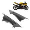 2 Stück seitliche Luftkanalabdeckung im Carbonfaser-Stil, Verkleidungseinsatzteil, passend für Yamaha YZF R6 2008?2016