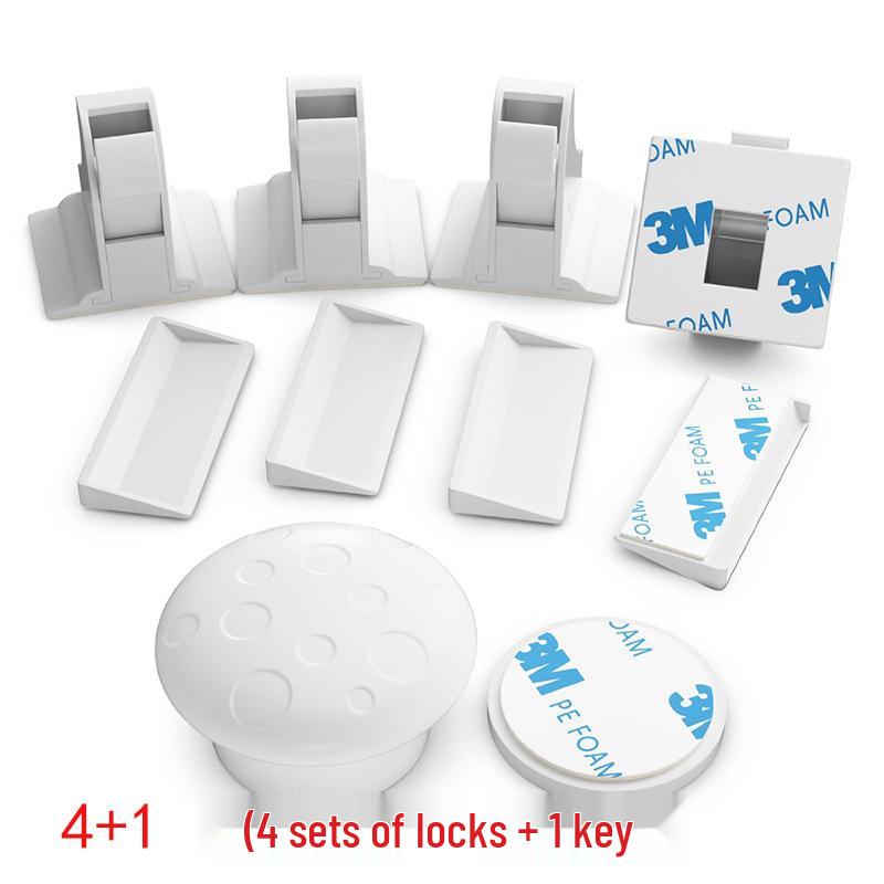 No-Drill Magnetic Cabinet & Drawer Child Safety Lock - Invisible Baby Lock