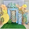 Forest Theme Jungle Series Wreath Balloon Set for Birthday Party Decor