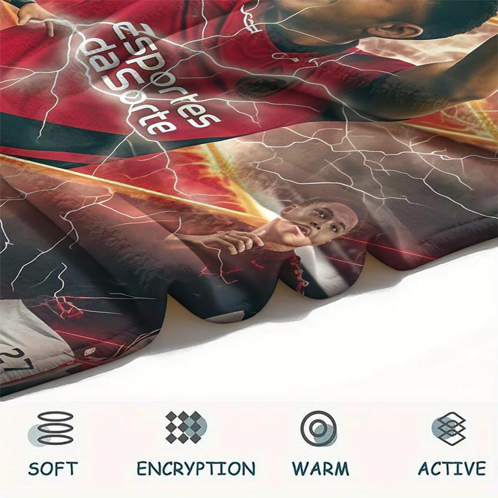The Gunners Print FlAannel Blanket, High quality Comfortable for All Seasons, Home Decor, Warmth and Comfort