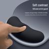 Gradient Mouse Pad with Silicone Wrist Support - Non-Slip Hand Rest for Girls