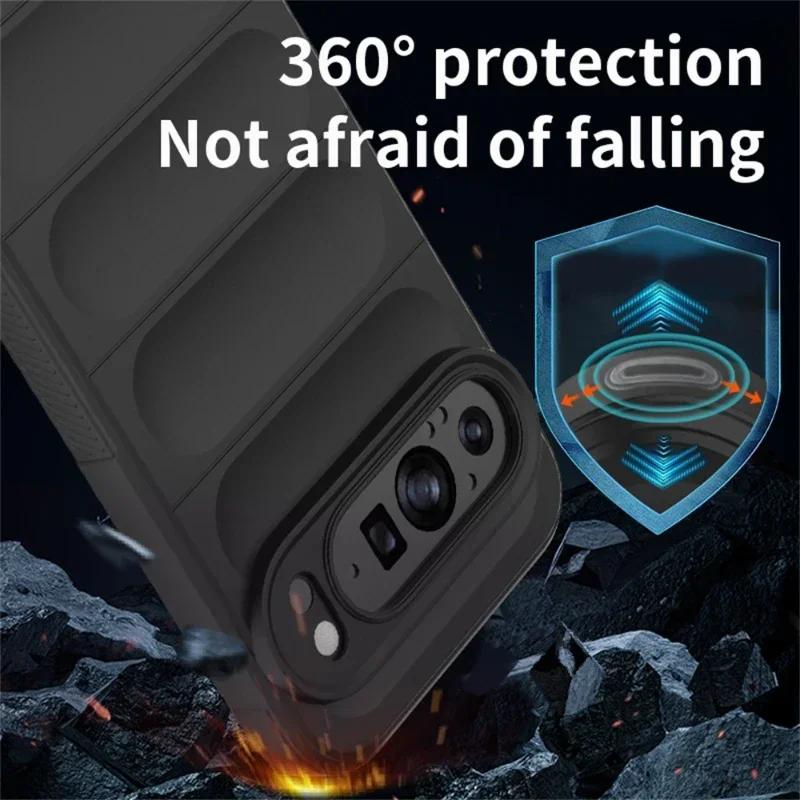 New Shockproof Case For Google Pixel 9A 9 Pro XL Funda Soft Silicone Back Coque For Google Pixel 8 7 Pro 8A 7A 6A Cover