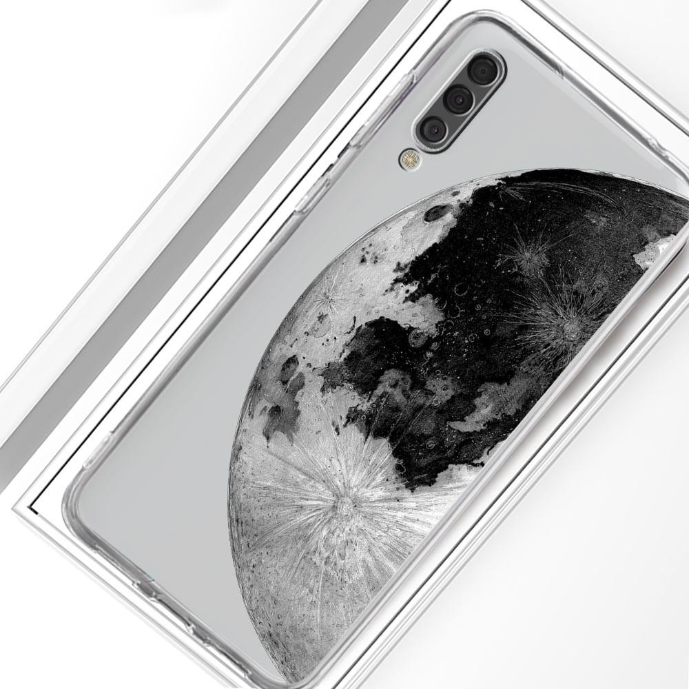 Funny Sun Moon Angel Eyes Phone Case For Samsung Galaxy A12 A32 4G A50 A70 A20E A20S A10S A22 A30 A40 A52 A72 5G A02S A04S Cover