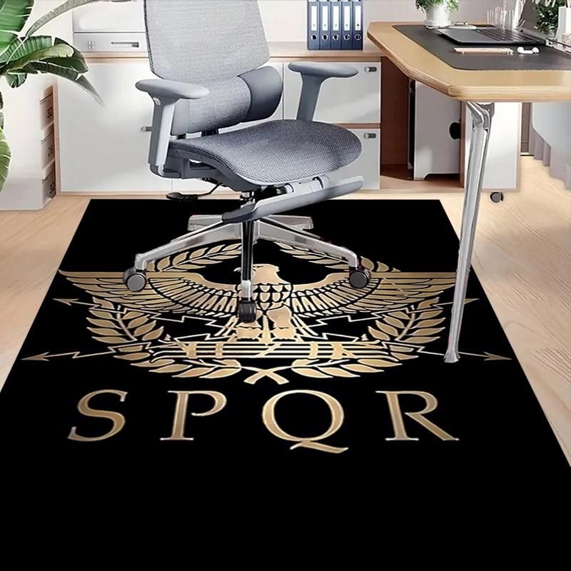 1pc Eagle SPQR Carpet, Office Rug Outdoor Mat Home Decor Area Carpet Festival