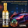 120ML Motor Katalysator Reiniger Motor Kohlenstoff Ablagerungen Entfernen Auto Kraftstoff Schatz Benzin Additiv Entfernen Motor