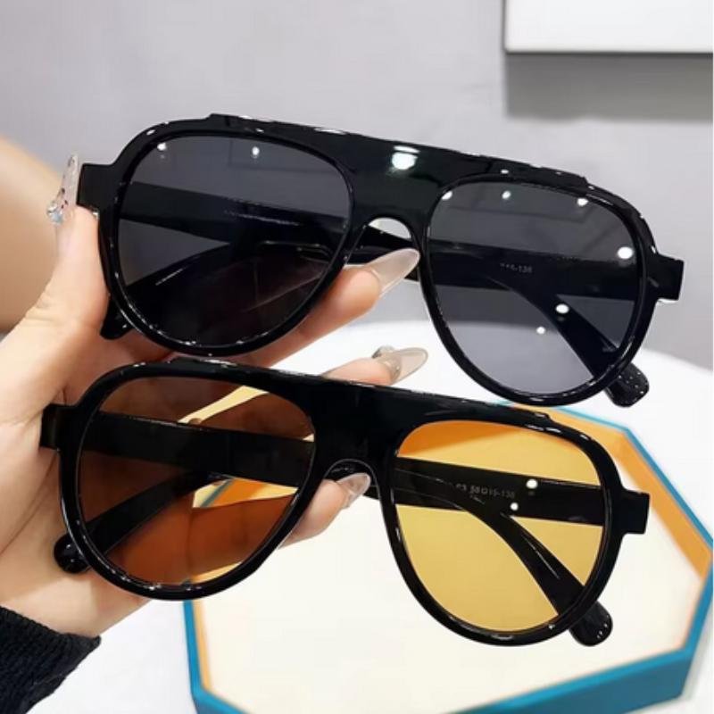 2024 New Fashion Men Women Sunglasses Large Frame Retro Glasses Uv Protection for Outdoor Travel Eyewear Mountaineering Glasses