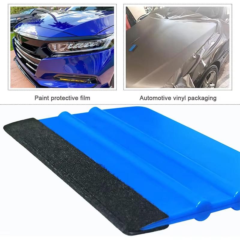 Car Vinyl Scraper Vehicle Window Tint Film Wrapping Squeegee Applicator Tool Auto Styling Felt Edge Vinyl Squeegee