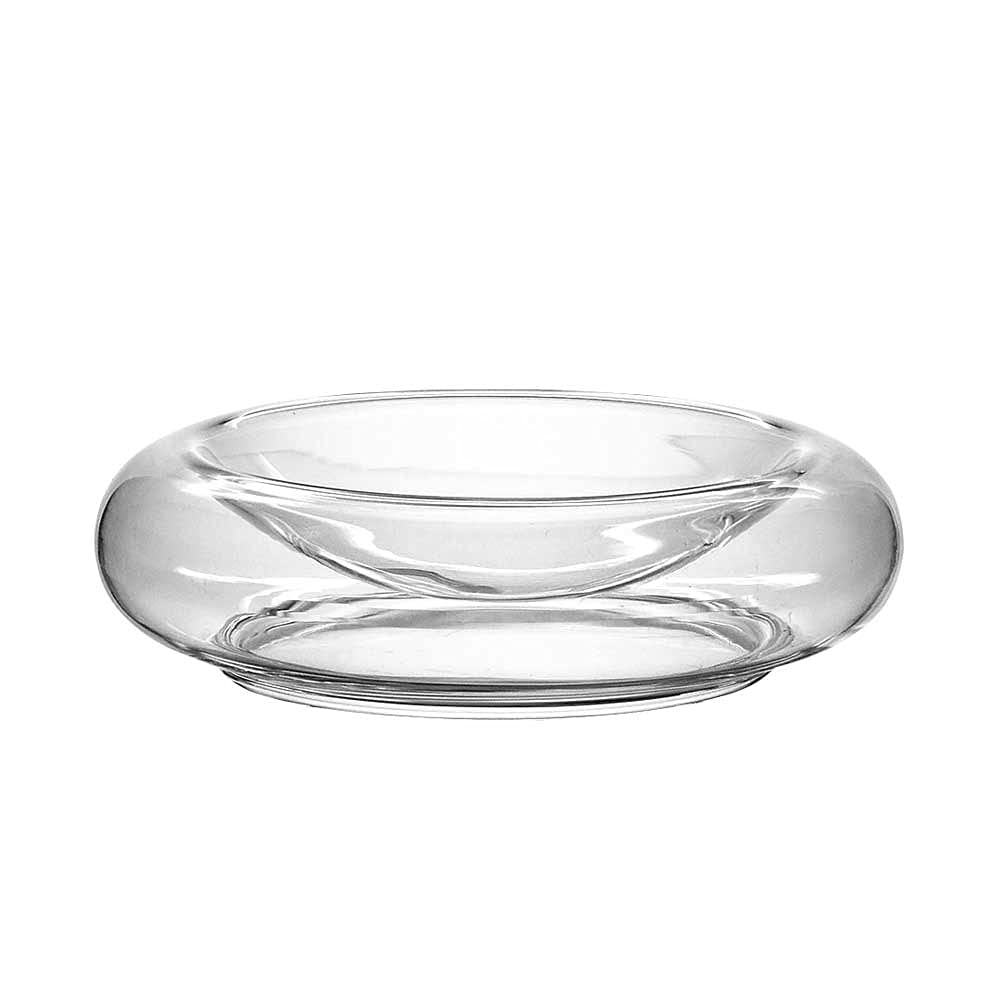 Yamako Glass Air Flat x 27741 Plate, Small, 9 H2.5cm,