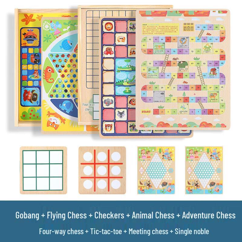 Zilaiqu Multifunctional Educational Chess Game