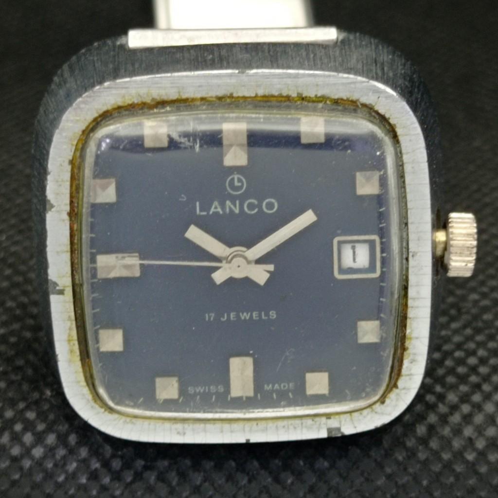 

Б/У МЕХАНИЧЕСКИЕ МУЖСКИЕ ЧАСЫ LANCO С ЗАВОДОМ a307432-1 Sku584a-a307432