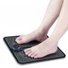 Electric Foot Massager 8 Modes 19 Levels Shiatsu Kneading Heat Therapy Lightweight Foot Stimulation Pad for Muscle Relaxation