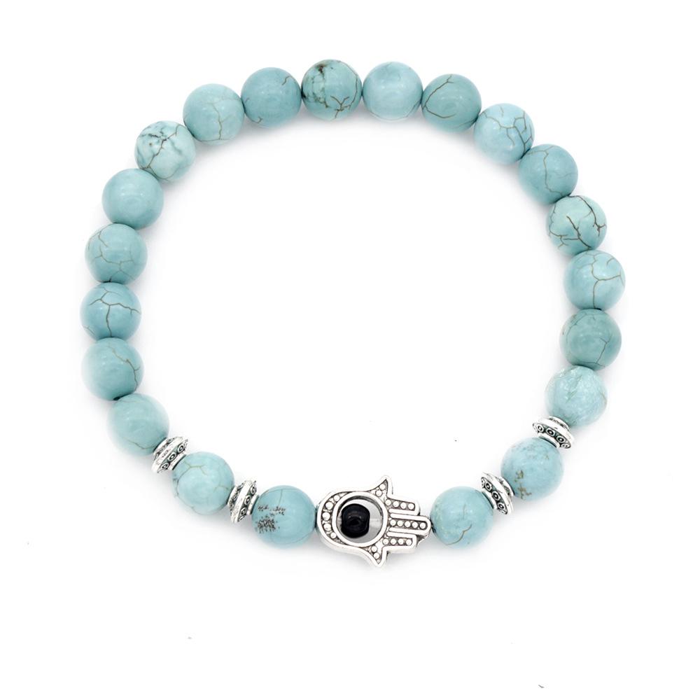 JYL TS Bracelet Women s Finger-connected Chain Design Unites Style 6173 Turquoise кембридж синий
