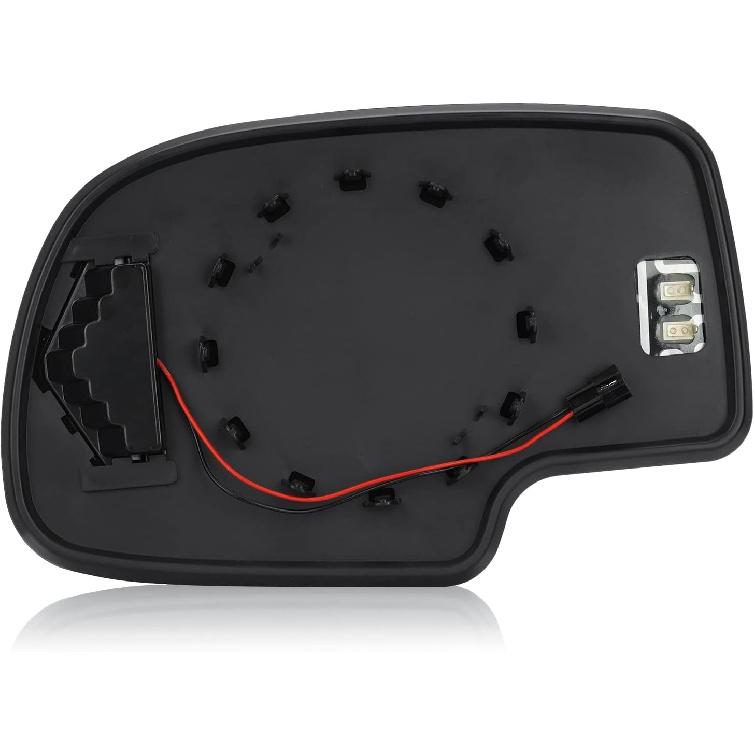 Left Drive+Passenger Right Side Mirror Replacement Glass Compatible With 2003-2006 Chevrolet Silverado Suburban Tahoe GMC Sierra Yukon Heated Mirror