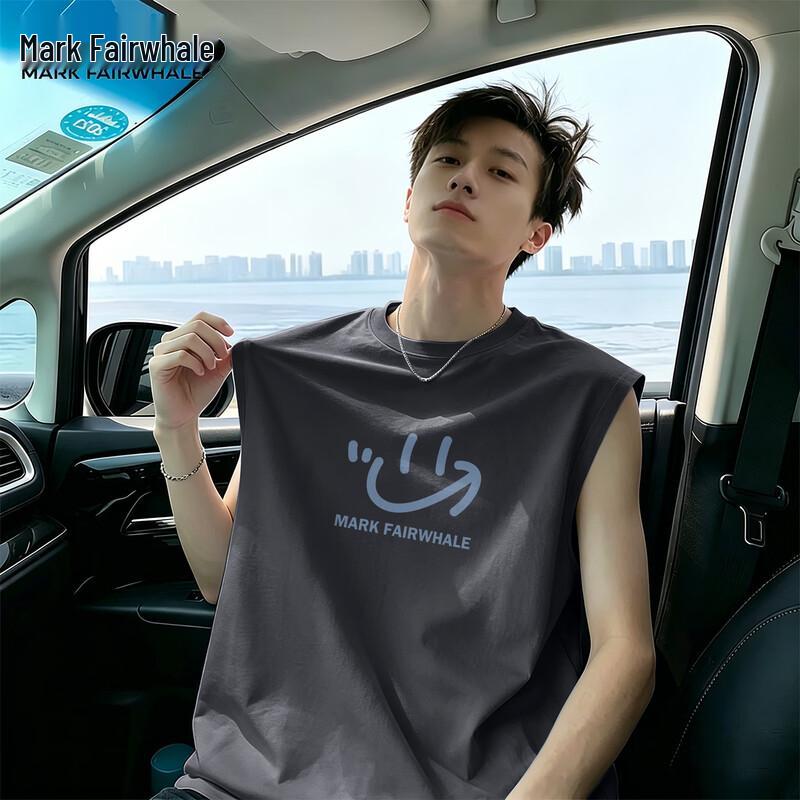 Mark Fairwhale Men s American Retro Cotton Vest 2XL
