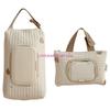 Baby Wipes Pouches with Lovely Bear Embroidery Practical Storage for Parents 4XBC
