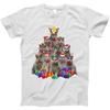 British Shorthair Cat Christmas Tree Funny Xmas Cat Lovers Long Sleeve T-Shirt T-Shirt, Tanktop, Long Sleeve, Sweatshirt, Hoodie for Men, Women, Kids