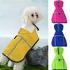 Windproof Dog Rain Poncho Adjustable Design Dog Rain Cloak Multi-size Pet Raincoat  Pet Outing