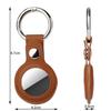 PU Leather Case for Airtag Metal Pendant Protective Case Cover Animals Tracker Accessories Waterproof Luggage Anti-Loss Keyring