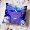 anime j-Jujutsu Kaisen Cushion Cover Premium Comfort Reversible Pillow Cove -Two in One Design for Any Room & Car Interior