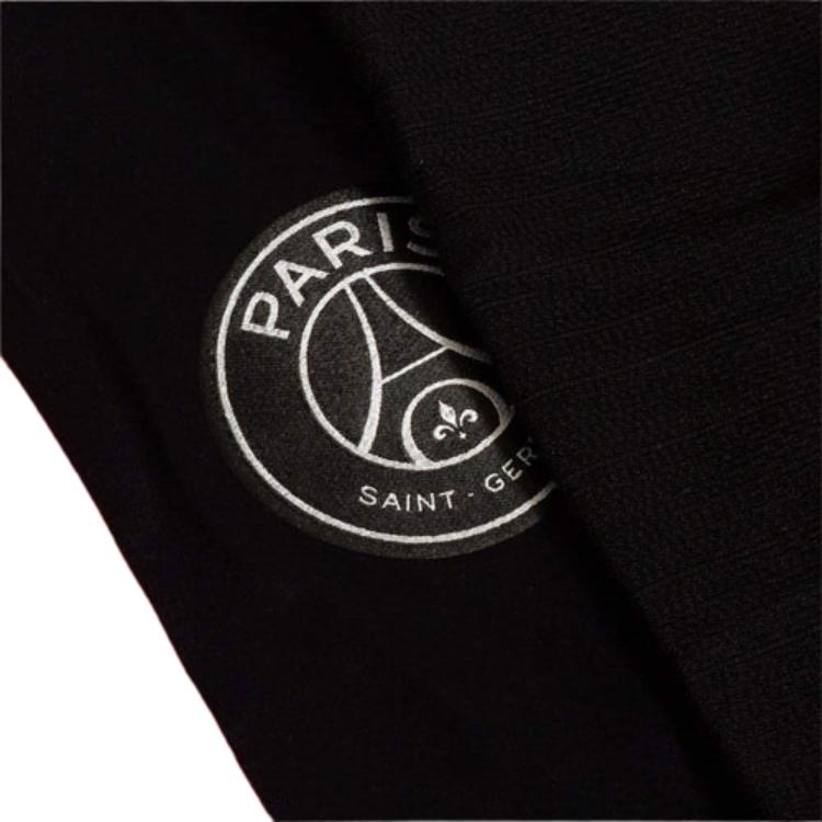 Air Jordan Paris Saint-Germain Fourth Away Player Version Soccer Jersey Men Tops Black BV9195-011