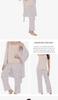 Summer 2026 Floral Women's Pajamas Three-Piece Set Long Sleeve – Wearable Outdoors, In Stock