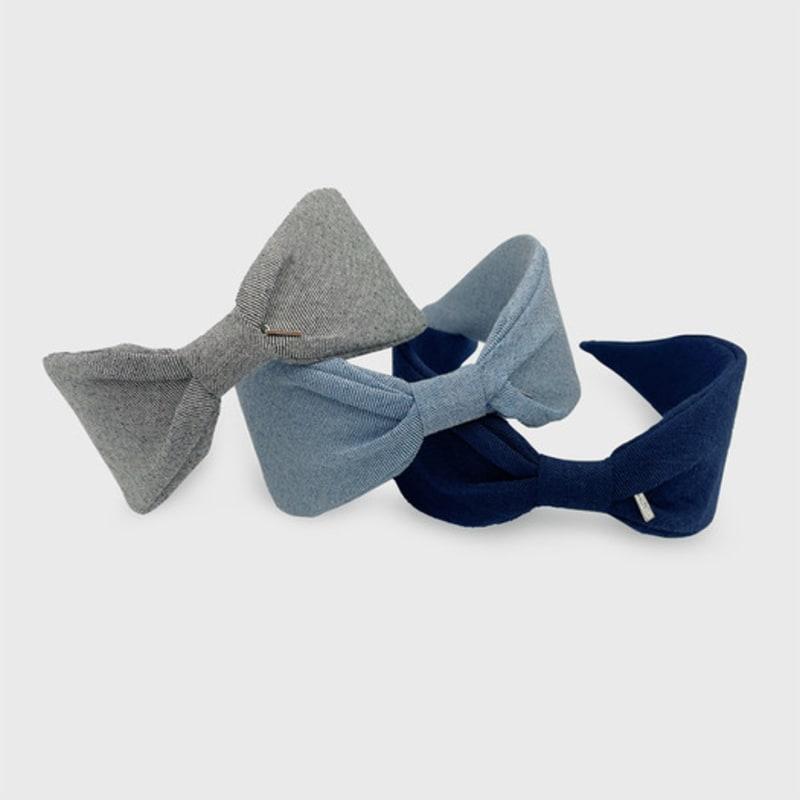 Jean Paul Clarisse Wide Denim Hairband JP-22-101HB