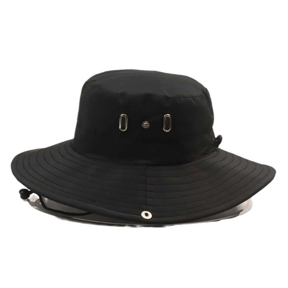 Drawstring Quick Drying Hiking Cap Western Countryside Sunshade Cowboy Hat  Cowgirls