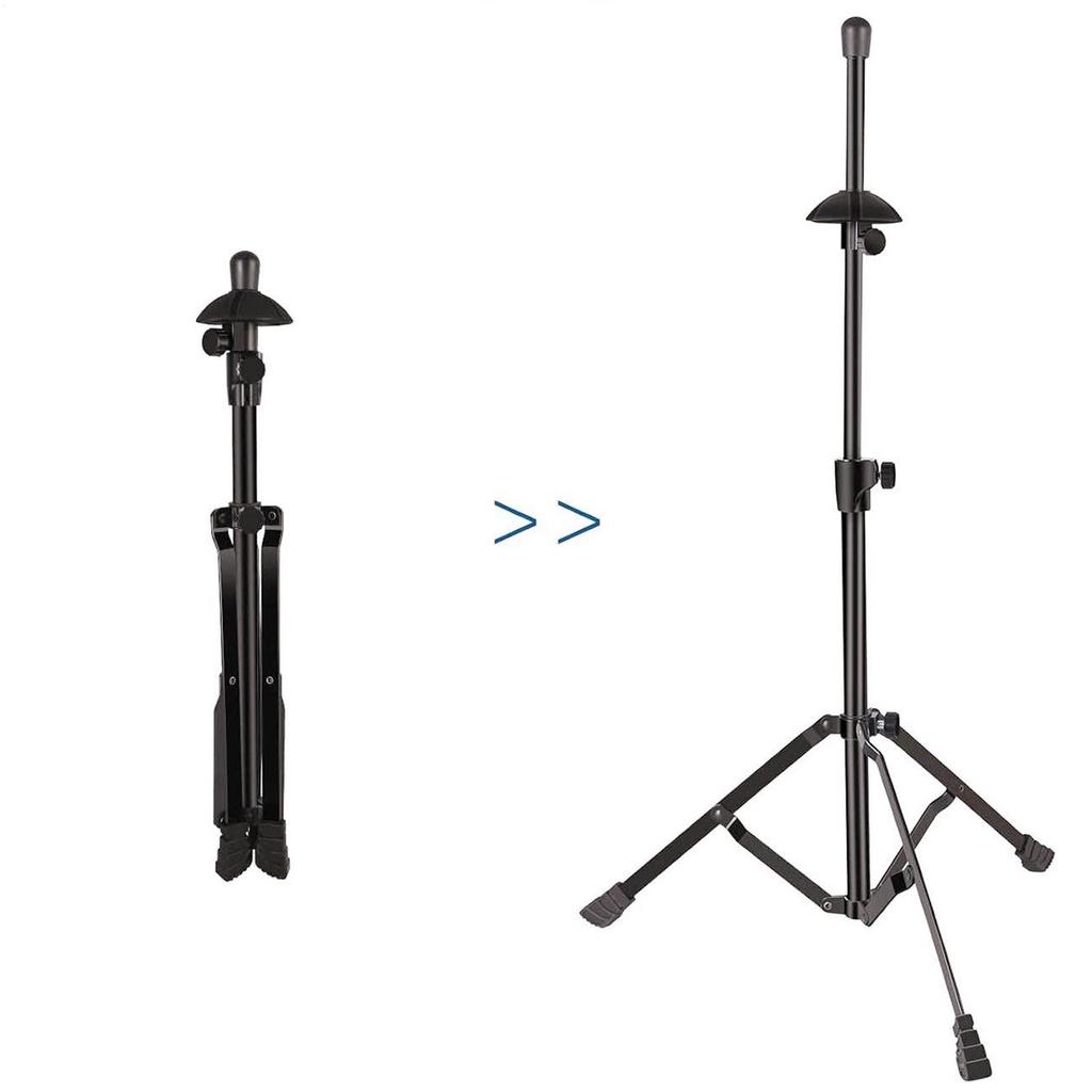 Trombone Bracket Adjustable Stand Bracket Triangular Design Height Adjustment Music Instrument Accessory For Live Streaming