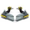 Motorcycle Handguard High Strength Impact Resistant Handlebar Wind Deflector for Motorbike GOLD