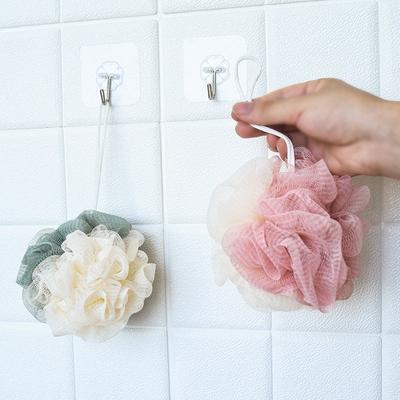 Soft Shower Mesh Foaming Sponge Body Scrub Exfoliating Back Brush Skin Cleaner Bath Bubble Shower Mesh Ball Bathing Accessories