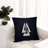 V-Valhalla V-Valknut Pillow Cover Design cushion Cover decor Holiday Decorati