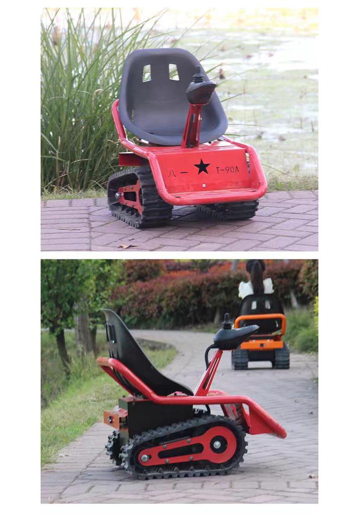 Children’s All-Terrain Electric Ride-On Mini Tank