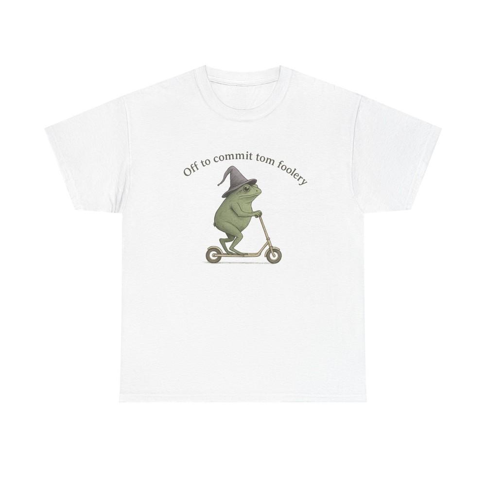 Funny Frog TShirt Sarcastic Tee Unique Weirdcore Shirt Comfort Colors Men Unisex T-Shirt S